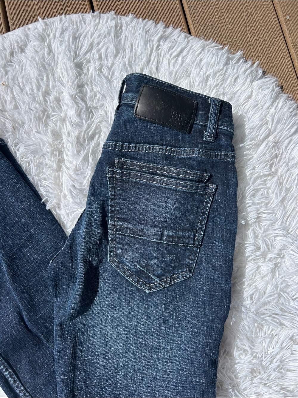 Men’s BKE Buckle Aidan Denim Dark Wash Jeans Size 26x32 - Picture 15 of 16
